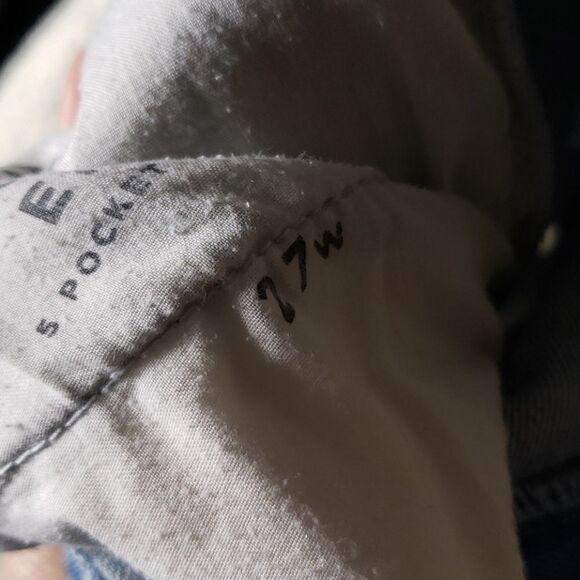 H&M women's BDG high Rise Erin 5 pocket denim jeans size 27 - Picture 6 of 6